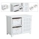 Storage cabinet for bathroom or living room.