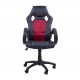 Chair for office black red pv + pvc ø71 x 61cm...