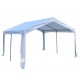 Tent garden pavilion for camping party or wedding.