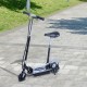 Electric scooter foldable with handlebar and ...