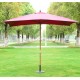 Guarda-chuva parasol para terraço e jardim - cor.
