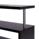 Pc desktop table with 2 shelves for.