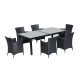 Furniture garden ratan 1 dining table 6...