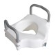 Raised toilet seat with armrests - color b.