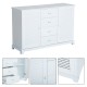 Wardrobe for bathroom or wooden entrance 2 doors and 4.