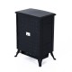 Mobile electric fireplace type stove standing 900W/18...