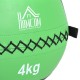 Medical Ball von Crossfit 4kg mit pelzartigen Griffen.