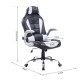 Office chair type revolving chair of writeri.