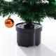 Árbol de Navidad Artificial de Fibra Óptica con Mac...