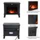 Electric fireplace heater type stove standing co.