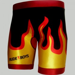 FIGHT SHORT VALE TUDO MMA RB FLAMES