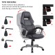 Silla de Oficina Ejecutiva Giratoria Gamer para Esc...
