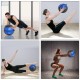 Medizinischer Ball aus Crossfit 6Kg mit pelzartigen Griffen.