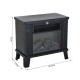 Electric fireplace heater type stove standing co.