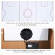 Air hockey wooden table game with fan 2.
