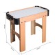 Air hockey wooden table game with fan 2.