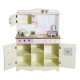 Large and luxurious wood toy kitchen game ...