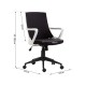 Swivel office chair of modern and juve style.