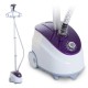 Steam iron with 1.8L tank and temperature.