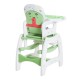 Calças de bebê 3 em 1 convertível em uma cadeira mesclada.