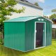Garden shed green metal shed for.