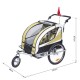 Car bike trailer with pas bar.