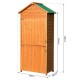 Outdoor garden shed type wooden shed ...