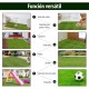 Artificial grass set 10 pieces of synthetic grass.