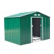 Giardino capannone in metallo verde per.