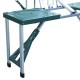 Folding camping table with 4 seats and hole p.