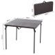 Folding camping table and portable table buffet table.