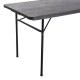 Table pliante portable pour camping ou buffet de type m.