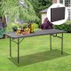 Table pliante portable pour camping ou buffet de type m.