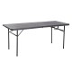 Portable folding table for camping or buffet type m.