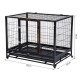 Cage en métal pour animaux de type grand chien avec ...