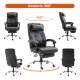 Office chair and reclining ergonomic desk.