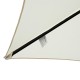 Sombrilla Parasol Reclinable con Manivela de Alumin...