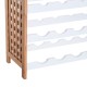 Bamboo bottle wine shelf for 25 bottles 5 ...