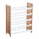 Bamboo bottle wine shelf for 25 bottles 5 ...