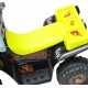 6V 2'5 km/h battery quad with 4 wheels for children.