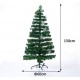 Green Christmas tree ≈60x150cm + led lights trees ...
