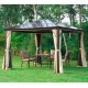Garden tent with paravents and mosquito nets - collo.