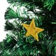 Árbol de Navidad Verde Φ80x180cm Árbol de Fibra Ópt...