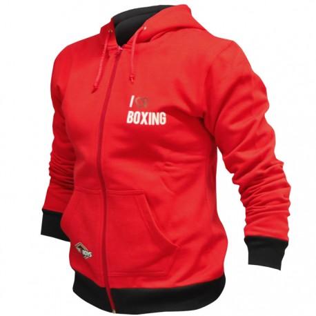 SUDADERA BOXEO CHICA RB LOVE BOXING