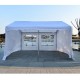 Tent garden pavilion for camping party or wedding.