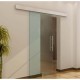 Glass sliding door translucent or sa.