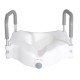 Raised toilet seat with armrests - color b.