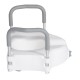 Raised toilet seat with armrests - color b.