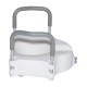 Raised toilet seat with armrests - color b.