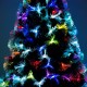 Green Christmas tree ≈74x150cm + led lights trees ...